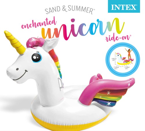 Intex 57561 einhorn - intex, unicorn