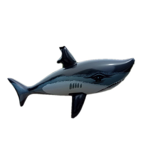 Aufblasbarer hai schwimmring - aufblasbarer,
