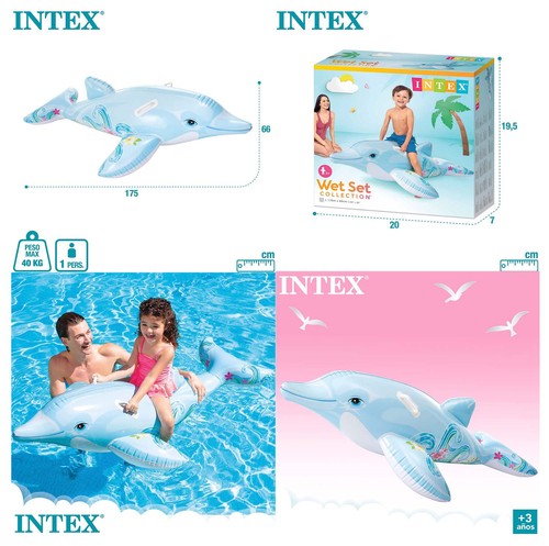 Intex schwimmtier delfin - intex,