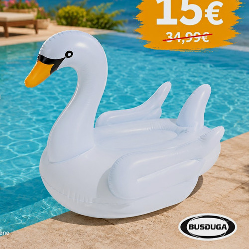 Busduga aufblasbarer schwan - aufblasbarer,