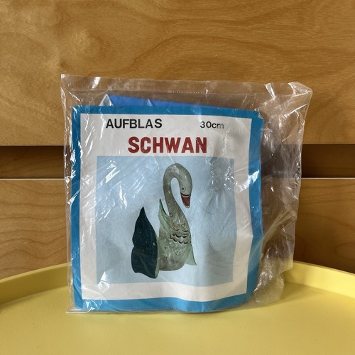 Aufblas schwan 70er - aufblas, 80er