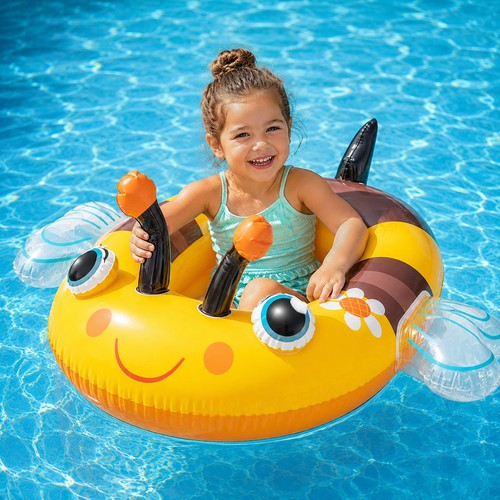 Schwimmboot aufblasbar biene - schwimmboot,