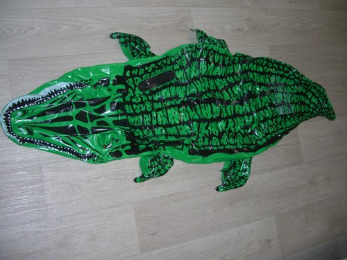 Krokodil aufblasbares
